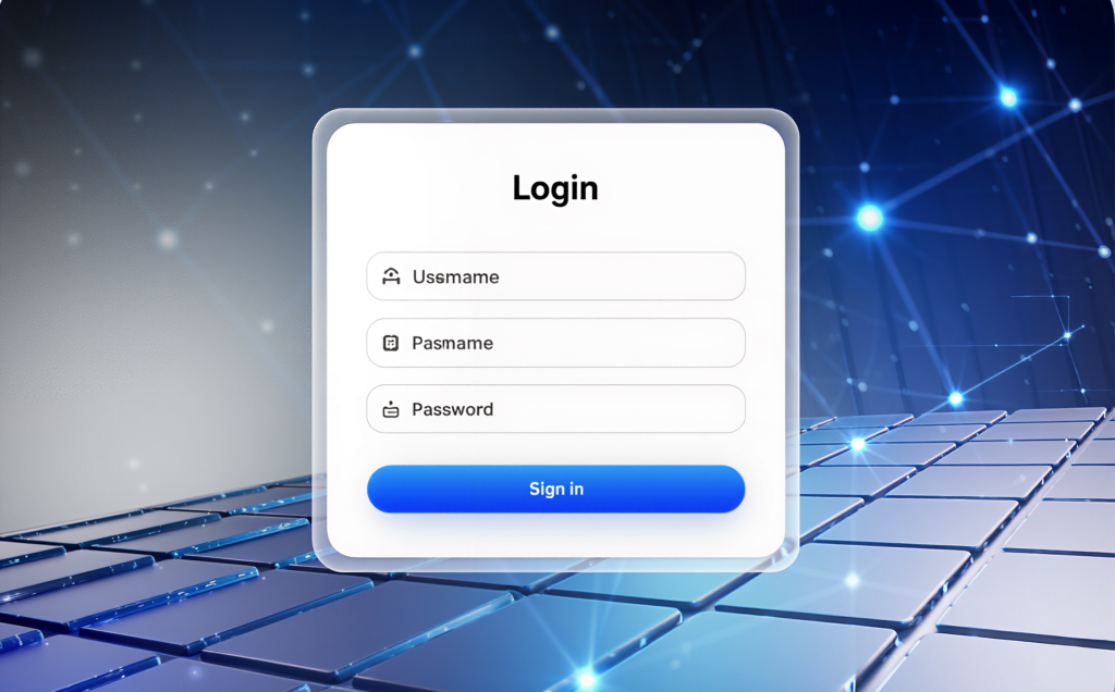 - Create a secure login with Flutter