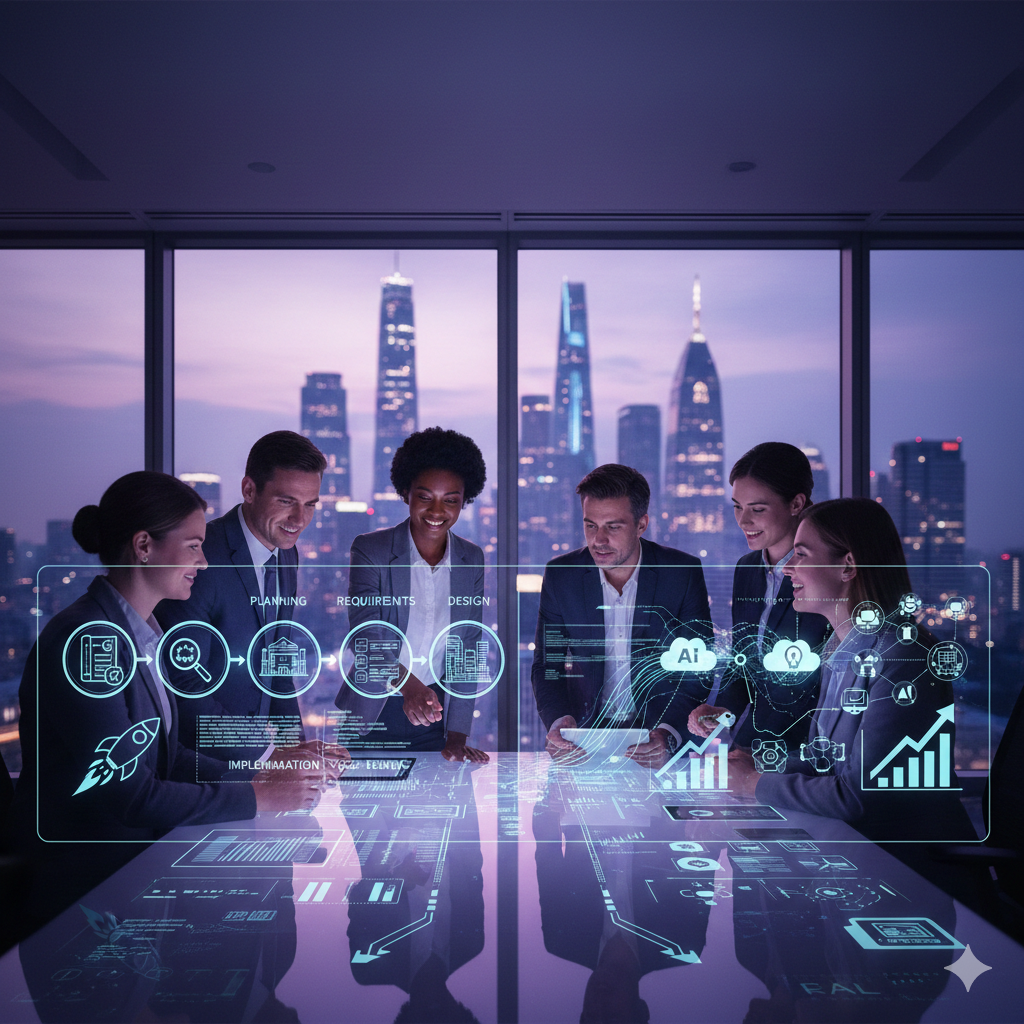 Paso a paso del ciclo de vida del desarrollo de software: Desde la idea hasta la implementación 4 Desarrollo de Software - Paso a paso del ciclo de vida del desarrollo de software: Desde la idea hasta la implementación